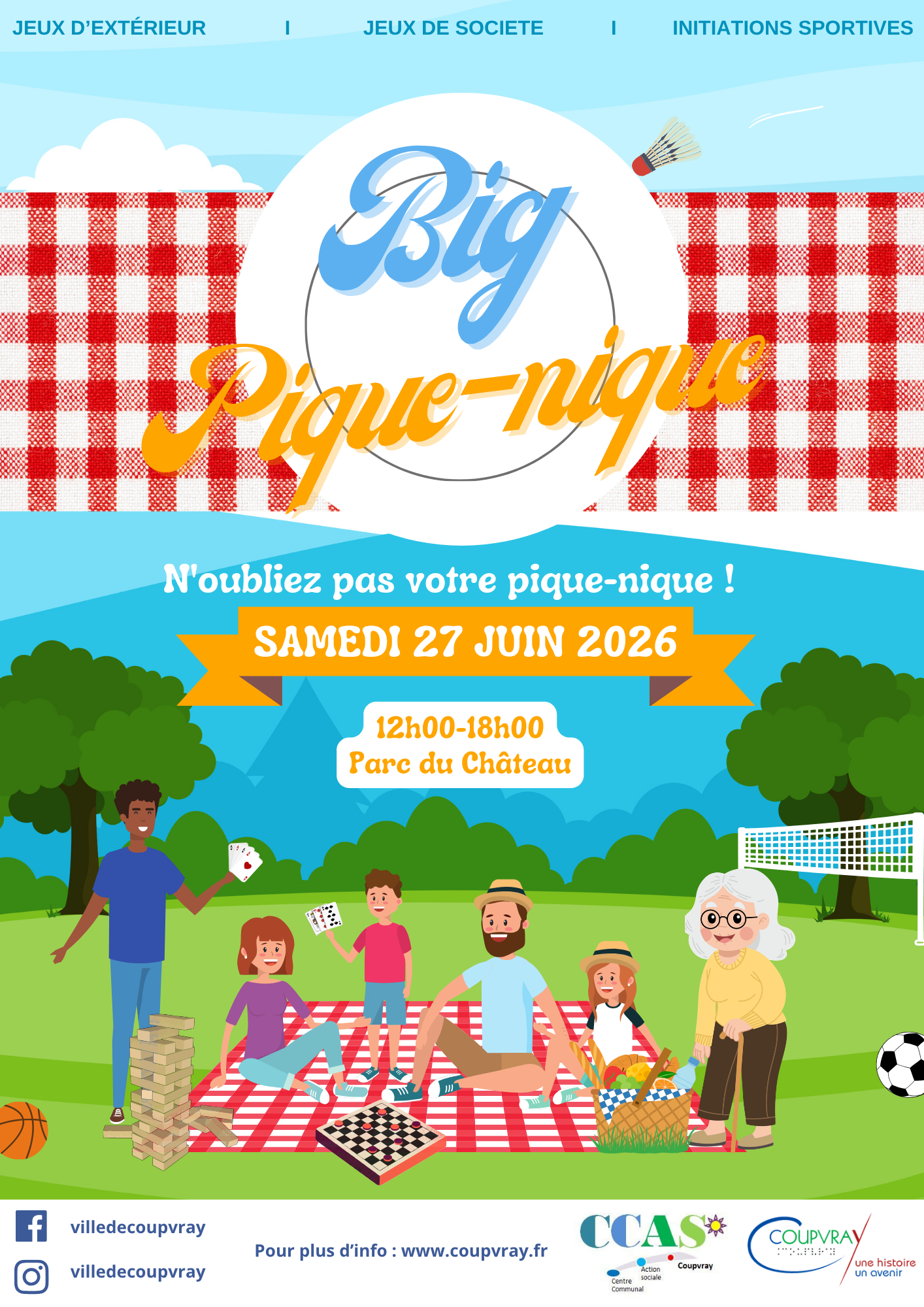 Big Pique-Nique au parc du Château de Coupvray