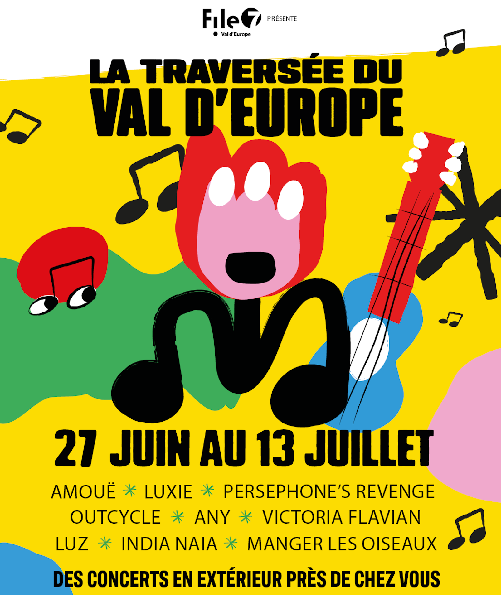 Concert du groupe ANY à Chessy