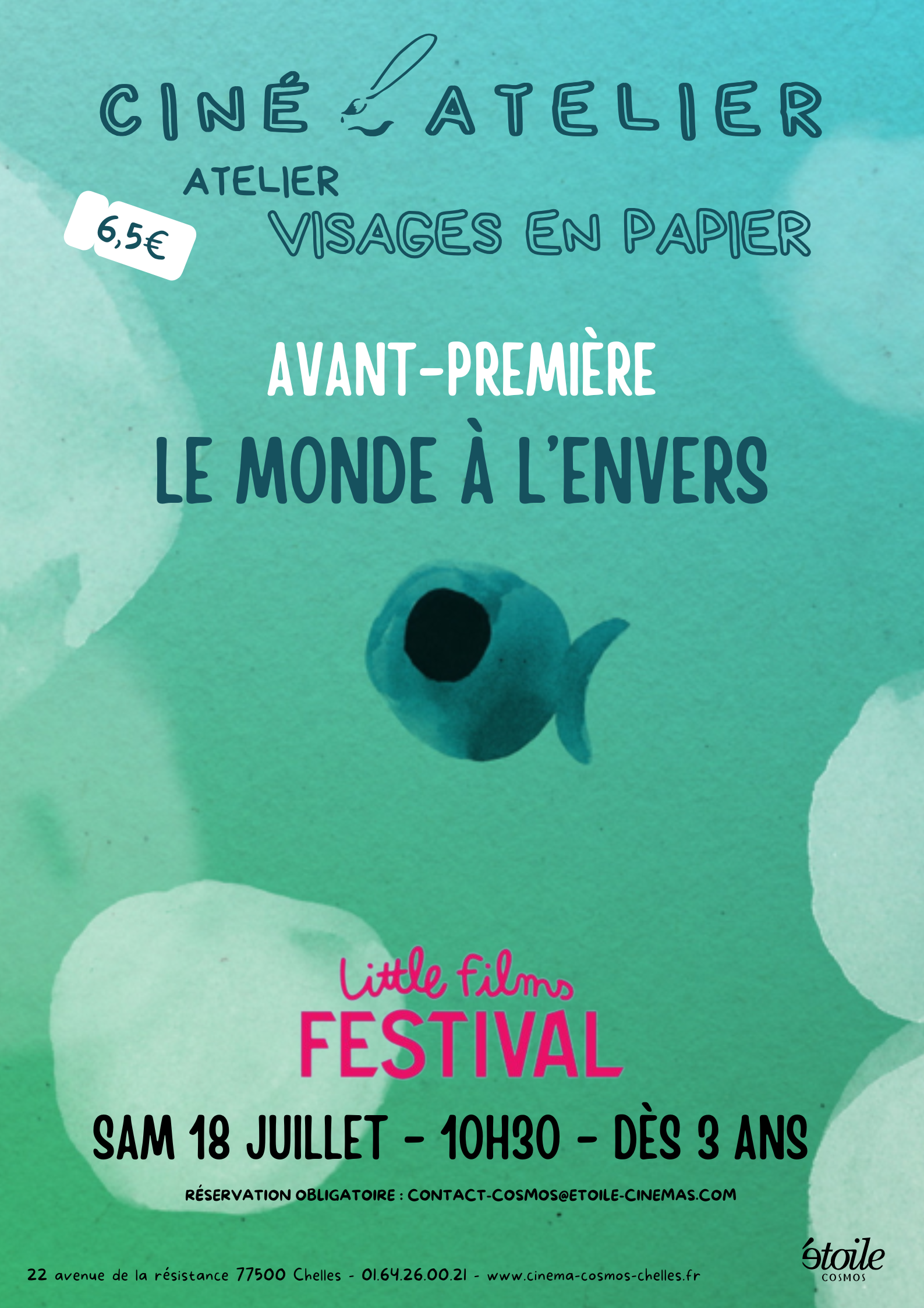 Ciné atelier : Visage en papier