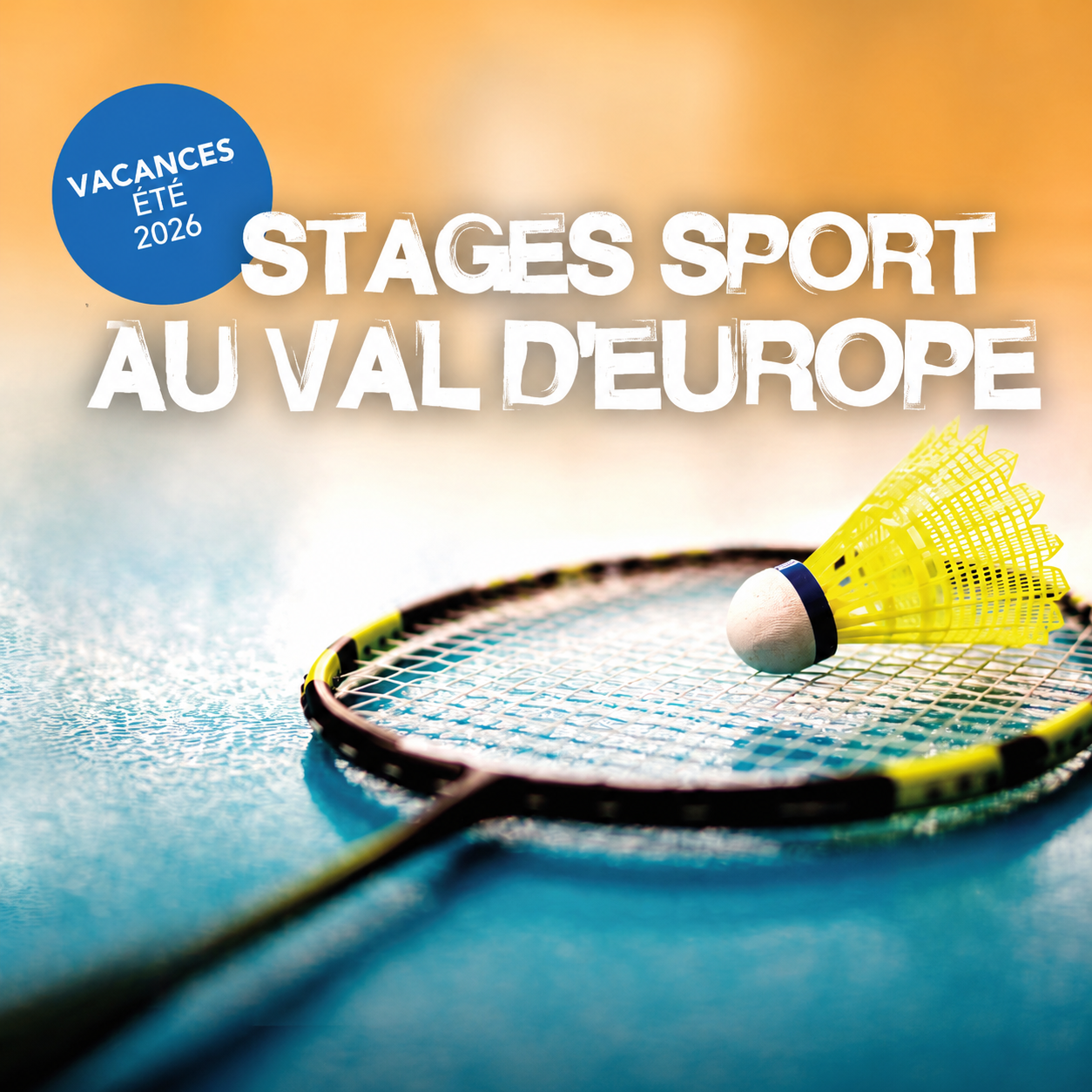 Stages sportifs d'été au Val d'Europe