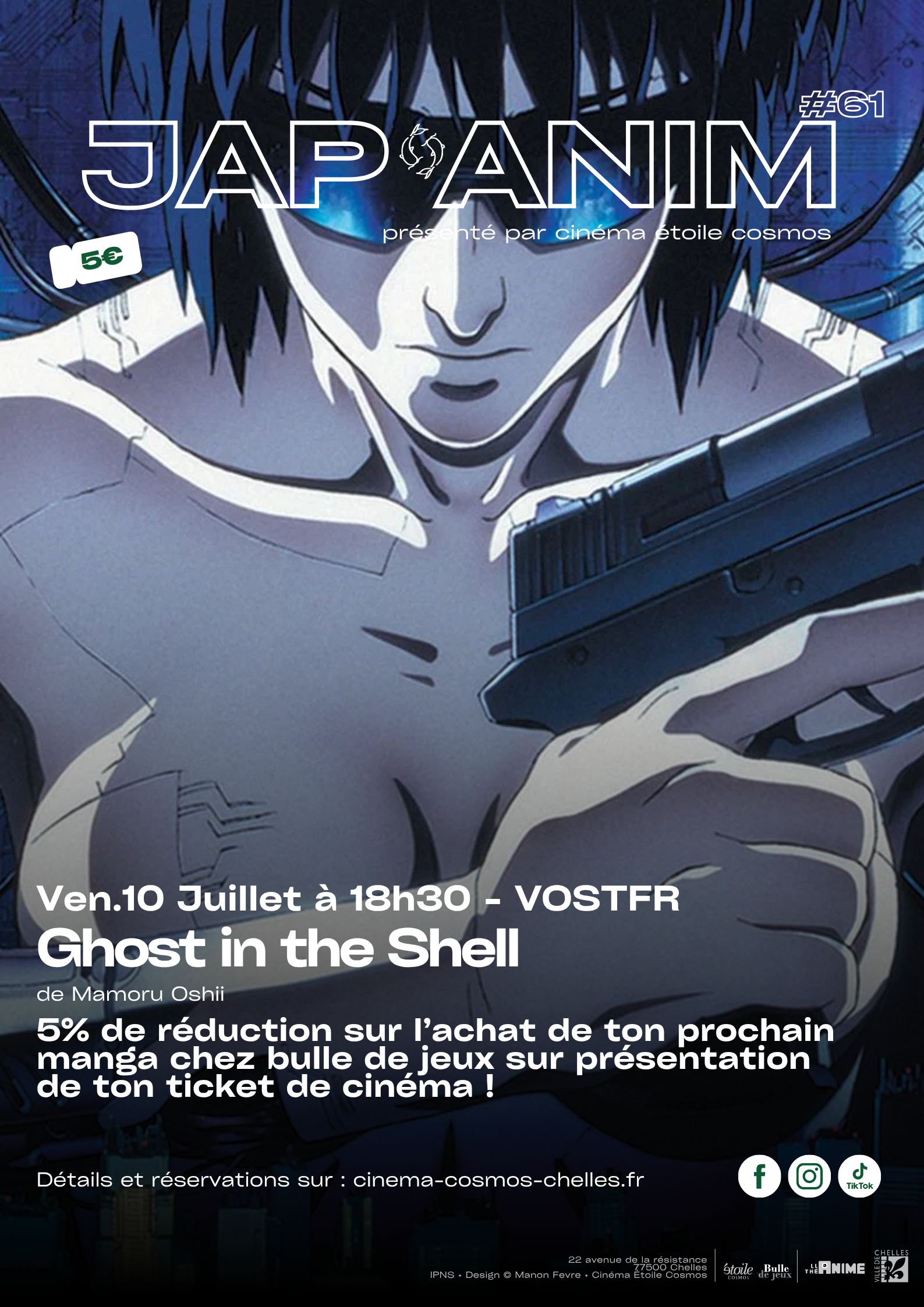 Ghost in the Shell en séance Jap'Anim à Chelles