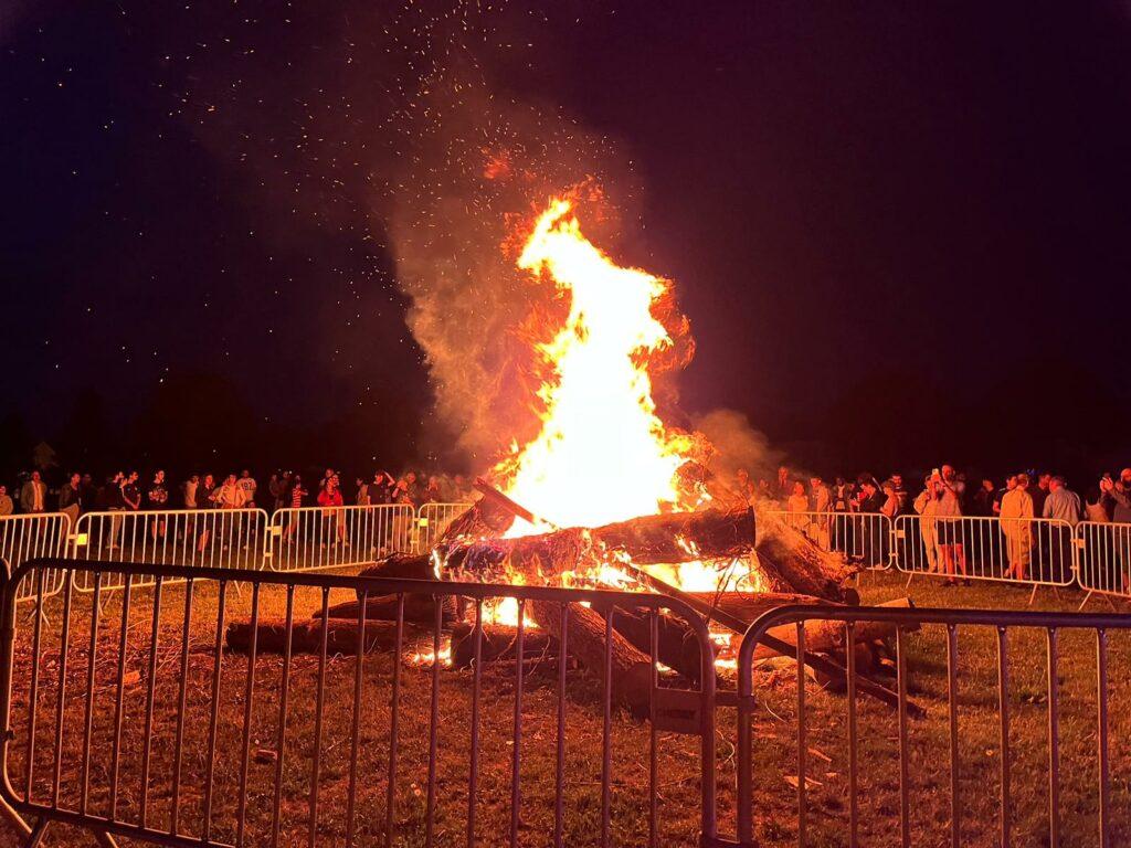Feu de la Saint-Jean à Chessy