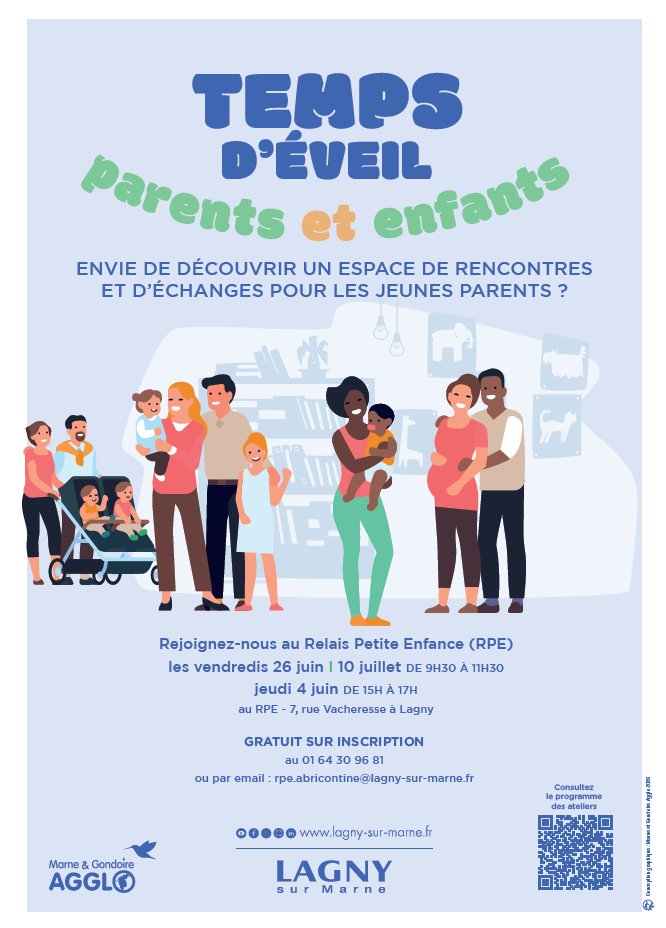 Temps d'éveil parents et enfants à Lagny
