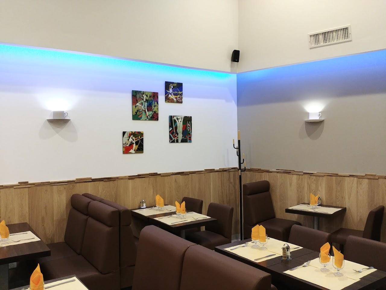 Assiette de restaurant asiatique