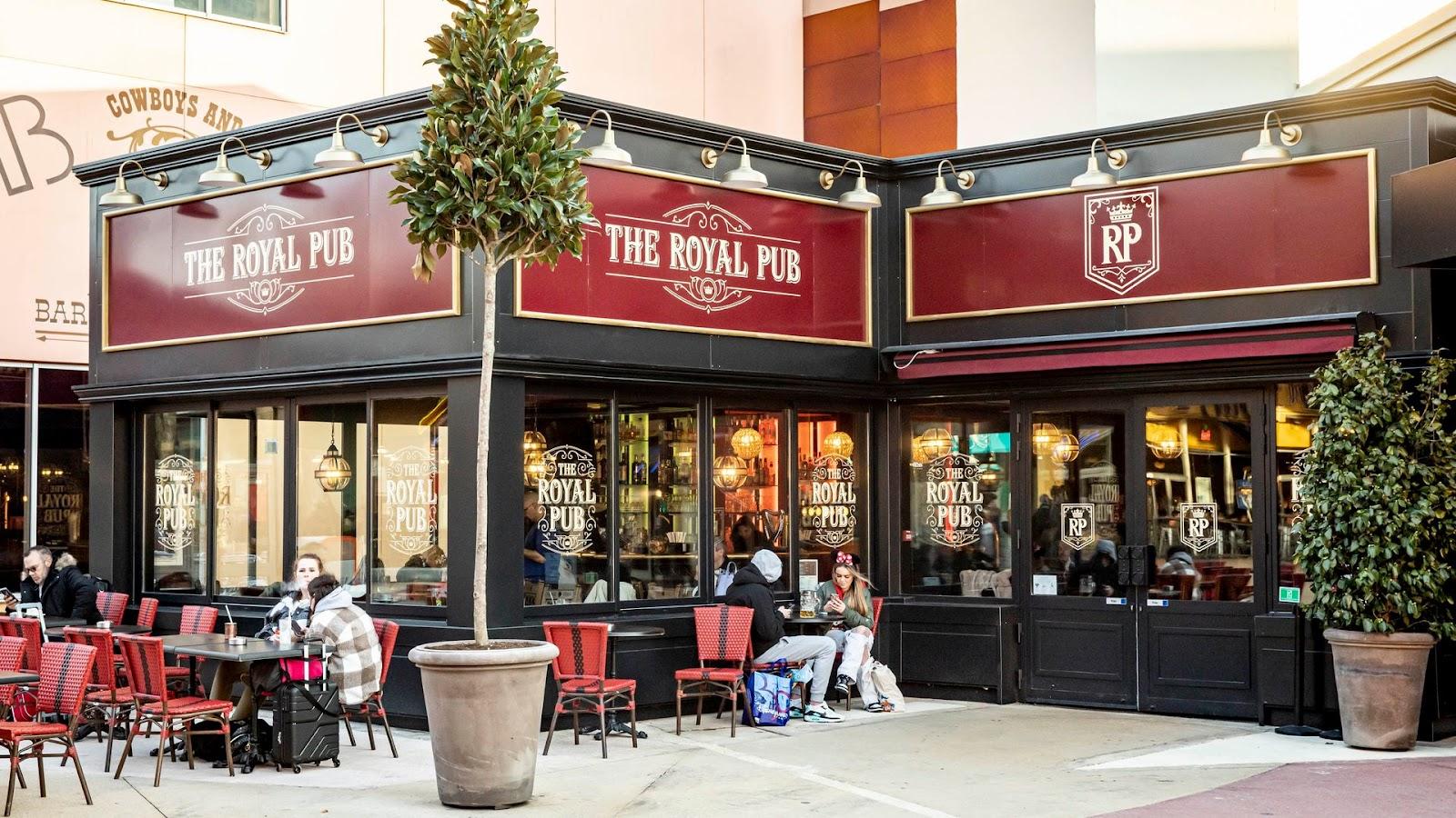 Plat ou salle de The Royal Pub